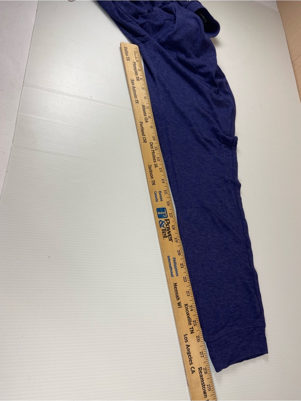 Eddie Bauer NWT 2 Pc Pajama Set Blue Long Sleeve Lounge Sleepwear M - Picture 7 of 14